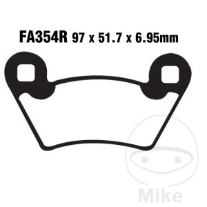 BRAKE PADS SINTERED R EBC FA354R