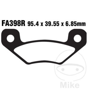 BRAKE PADS SINTERED R EBC FA398R