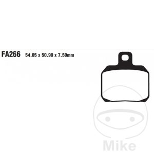 BRAKE PADS SINTERED R EBC FA266R ALTN 7870926
