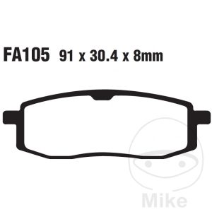 BRAKE PADS SINTERED R EBC ALTN 7870070