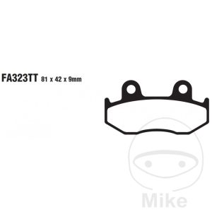 BRAKE PADS STD EBC FA323TT ALTN 7873219