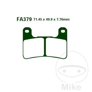BRAKE PADS SINTERED GPFAX EBC GPFAX379HH FA120 ALTN 7874266/7874274
