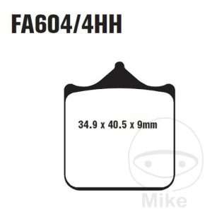 BRAKE PADS SINTERED GPFAX604/4HH EBC ALTN 7870298