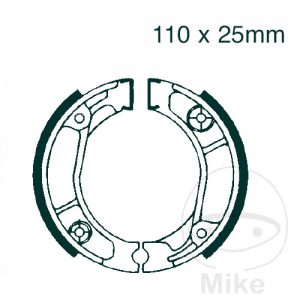 BRAKE SHOES REAR WITH SPRINGS EBC