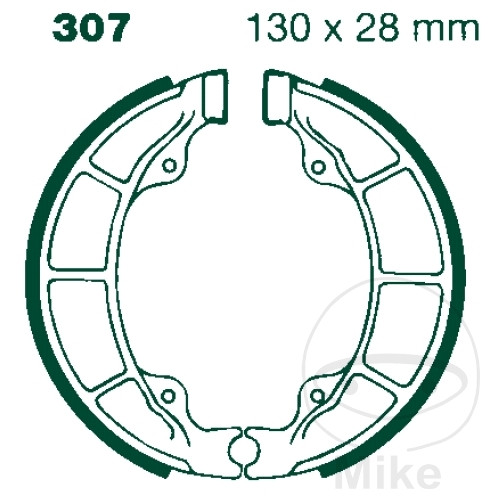 BRAKE SHOES REAR WITH SPRINGS EBC NextPart.dk Reservedele Motorcykler touring Sport Racing Atv Oliefilter Luftfilter Bremseklodser Bremseskive Tændrør Kædekit Dæk BRAKE SHOES REAR WITH SPRINGS EBC