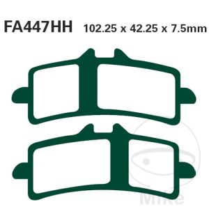 BRAKE PADS SINTERED GPFAX EBC GPFAX447HH ALTN 7875024/7875032