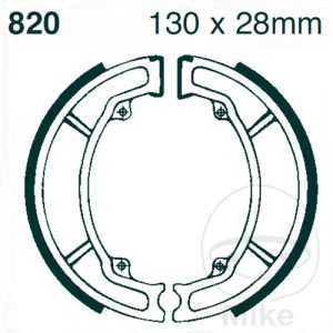 BRAKE SHOES REAR EXCLUDING SPRINGS EBC NextPart.dk Reservedele Motorcykler touring Sport Racing Atv Oliefilter Luftfilter Bremseklodser Bremseskive Tændrør Kædekit Dæk BRAKE SHOES REAR EXCLUDING SPRINGS EBC