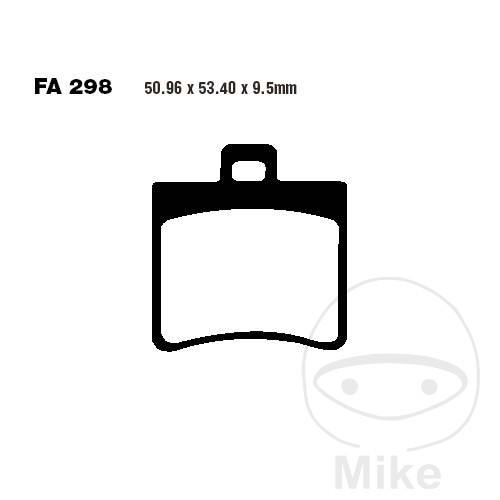 BRAKE PADS CARBON SCOOTER EBC SFAC298 ALTN 7872708 NextPart.dk Reservedele Motorcykler touring Sport Racing Atv Oliefilter Luftfilter Bremseklodser Bremseskive Tændrør Kædekit Dæk BRAKE PADS CARBON SCOOTER EBC SFAC298 ALTN 7872708