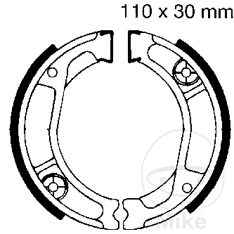 EBC bremsebakker ALTN 7860208 NextPart.dk Reservedele Motorcykler touring Sport Racing Atv Oliefilter Luftfilter Bremseklodser Bremseskive Tændrør Kædekit Dæk EBC bremsebakker ALTN 7860208