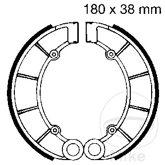 EBC bremsebakker med fjedre ALTN 7860166 NextPart.dk Reservedele Motorcykler touring Sport Racing Atv Oliefilter Luftfilter Bremseklodser Bremseskive Tændrør Kædekit Dæk EBC bremsebakker med fjedre ALTN 7860166
