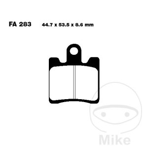 BRAKE PAD CARBON SCOOTER EBC SFAC283/4