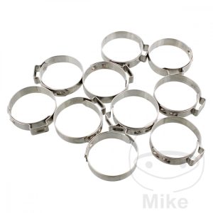 BAND CLAMP 29.5 JMP WIDTH 7MM STAINLESS STEEL 10 PCS