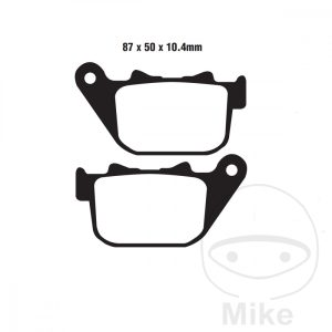 BRAKE PAD SEMI-SINTER V EBC FA387V NextPart.dk Reservedele Motorcykler touring Sport Racing Atv Oliefilter Luftfilter Bremseklodser Bremseskive Tændrør Kædekit Dæk BRAKE PAD SEMI-SINTER V EBC FA387V