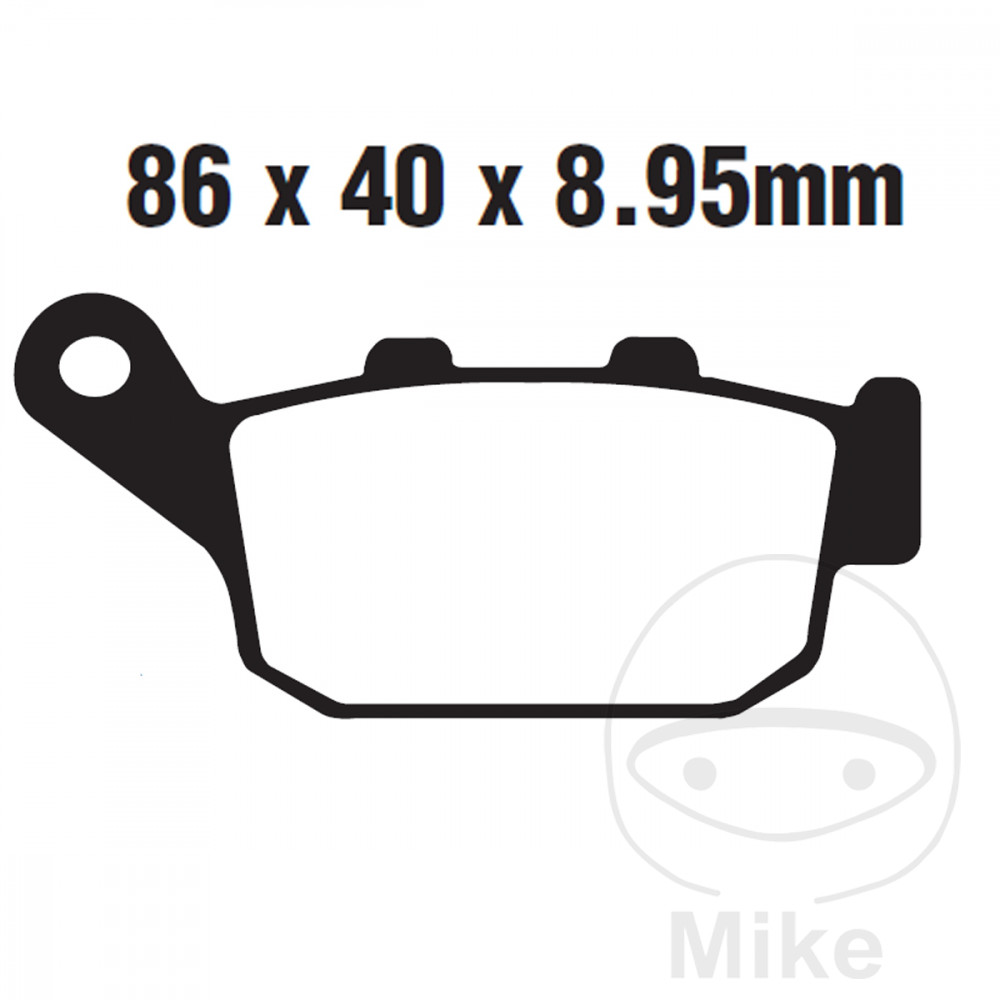 BRAKE PAD SEMI-SINTER V EBC FA496V NextPart.dk Reservedele Motorcykler touring Sport Racing Atv Oliefilter Luftfilter Bremseklodser Bremseskive Tændrør Kædekit Dæk BRAKE PAD SEMI-SINTER V EBC FA496V