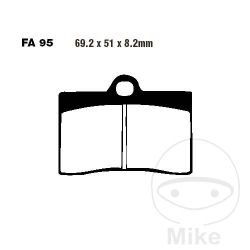 BRAKE PADS SINTERED EPFA EBC EPFA095HH ALTN 7870116 NextPart.dk Reservedele Motorcykler touring Sport Racing Atv Oliefilter Luftfilter Bremseklodser Bremseskive Tændrør Kædekit Dæk BRAKE PADS SINTERED EPFA EBC EPFA095HH ALTN 7870116