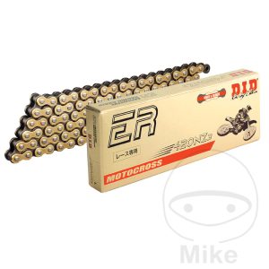 DID NON O-RING CHAIN GOLD/BLACK 420NZ3/114 OPEN CHAIN WITH CLIP LINK