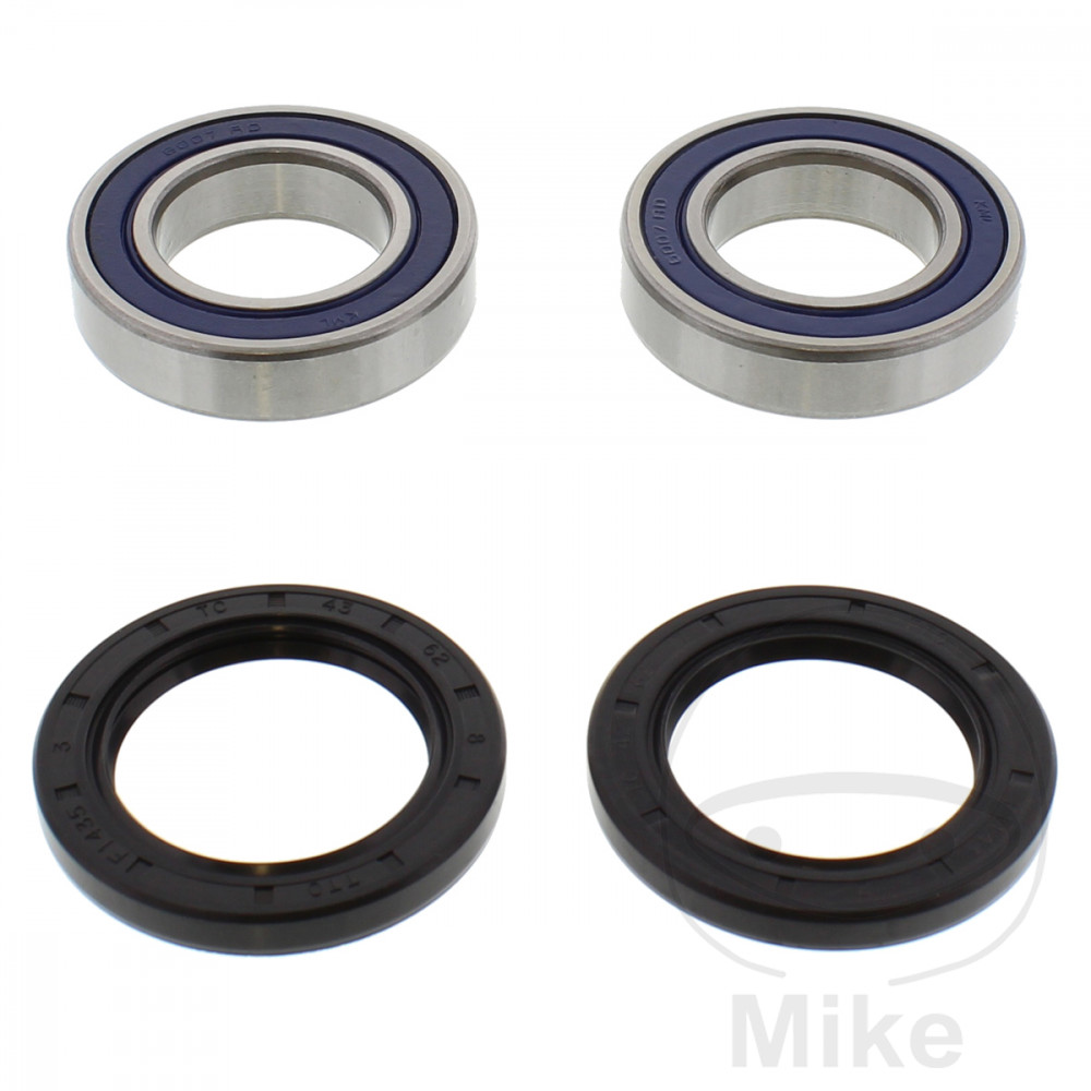 WHEEL BEARING AND SEAL KIT ALL BALLS RACING NextPart.dk Reservedele Motorcykler touring Sport Racing Atv Oliefilter Luftfilter Bremseklodser Bremseskive Tændrør Kædekit Dæk WHEEL BEARING AND SEAL KIT ALL BALLS RACING