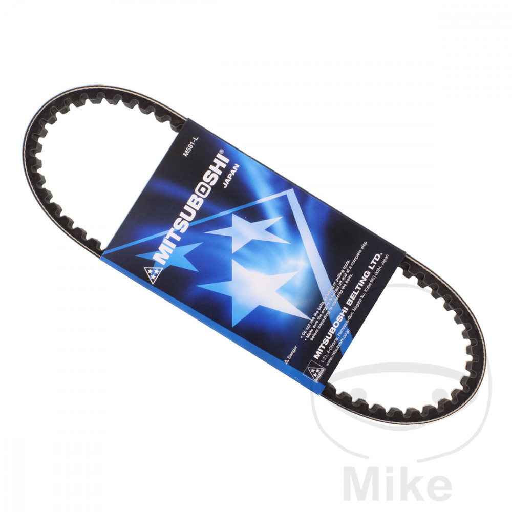 DRIVE BELT MITSUBOSHI 17X751 NextPart.dk Reservedele Motorcykler touring Sport Racing Atv Oliefilter Luftfilter Bremseklodser Bremseskive Tændrør Kædekit Dæk DRIVE BELT MITSUBOSHI 17X751