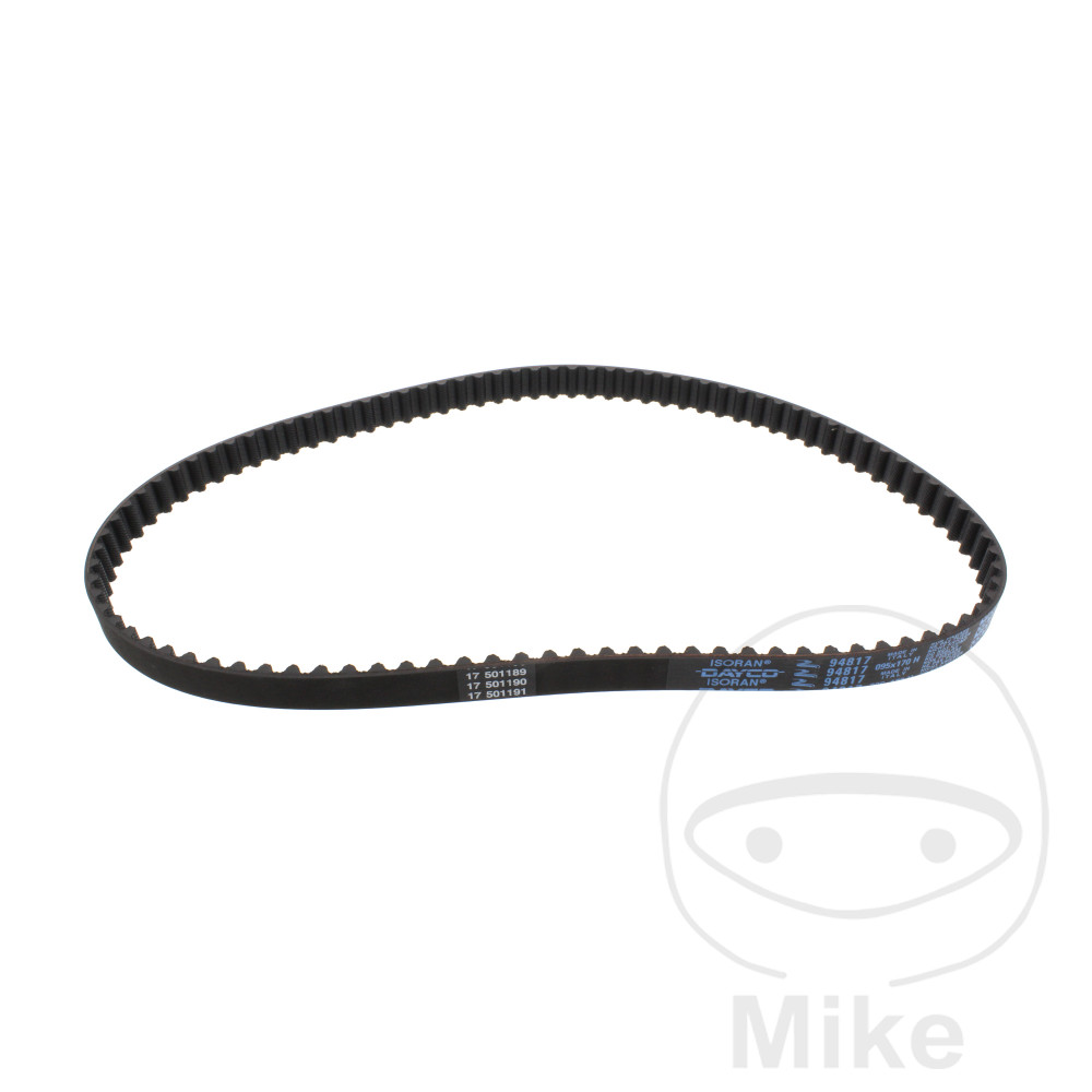 TOOTHED BELT 95X17 DAYCO 2 BELTS REQUIRED NextPart.dk Reservedele Motorcykler touring Sport Racing Atv Oliefilter Luftfilter Bremseklodser Bremseskive Tændrør Kædekit Dæk TOOTHED BELT 95X17 DAYCO 2 BELTS REQUIRED