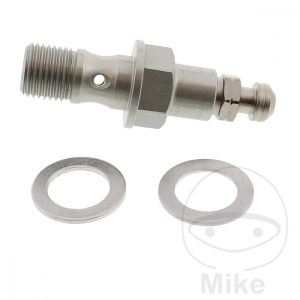 BANJO BOLT SINGLE M10X1.25 19MM M BLEED VALVE