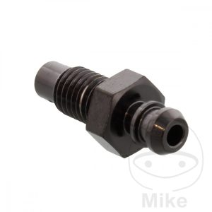 BLEED NIPPLE JMP BOLT M7X1MM STAINLESS STEEL A4 BLACK