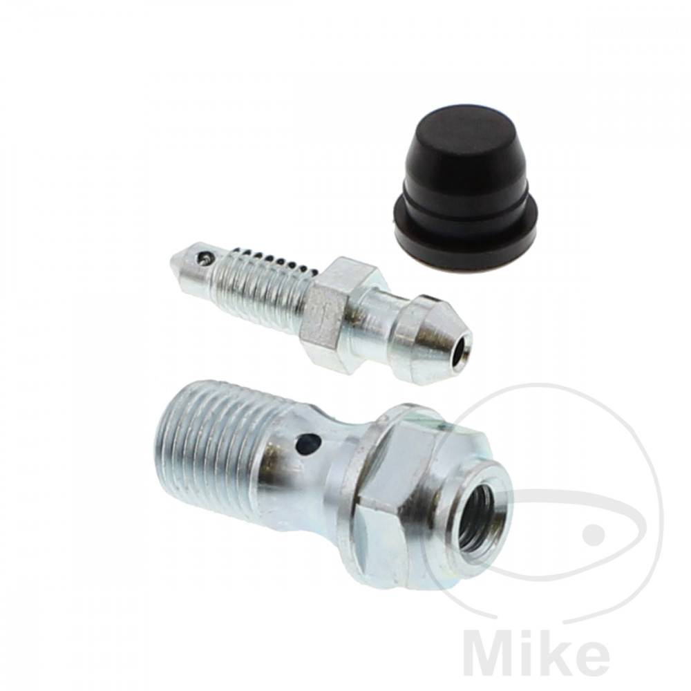BRAKE BLEED NIPPLE JMP M10X1 mm NextPart.dk Reservedele Motorcykler touring Sport Racing Atv Oliefilter Luftfilter Bremseklodser Bremseskive Tændrør Kædekit Dæk BRAKE BLEED NIPPLE JMP M10X1 mm