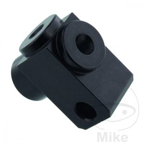 3 WAY MANIFOLD THREADED TYP8813 BLACK