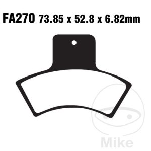 BRAKE PADS SINTERED R EBC FA270R