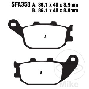 BRAKE PADS SINT EBC SFA358HH