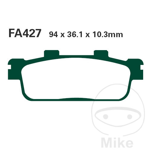 BRAKE PADS STD EBC FA427TT SIEHE 7322373 12/24 NextPart.dk Reservedele Motorcykler touring Sport Racing Atv Oliefilter Luftfilter Bremseklodser Bremseskive Tændrør Kædekit Dæk BRAKE PADS STD EBC FA427TT SIEHE 7322373 12/24