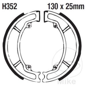 BRAKE SHOES INC SPRINGS EBC NextPart.dk Reservedele Motorcykler touring Sport Racing Atv Oliefilter Luftfilter Bremseklodser Bremseskive Tændrør Kædekit Dæk BRAKE SHOES INC SPRINGS EBC