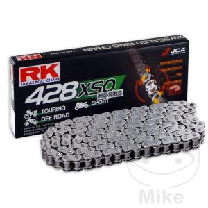 RK X RING CHAIN 428XSO/126 OPEN CHAIN WITH CLIP LINK