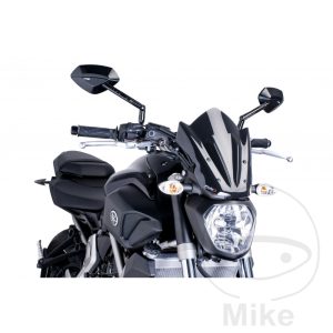 SPORTS SCREEN NEW GEN PUIG FOR NAKED BIKE BLACK