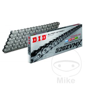 DID X-RING CHAIN 520ZVMX/106 OPEN CHAIN WITH RIVET LINK