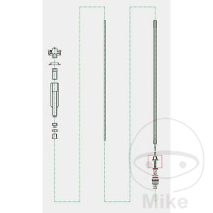 REBOUND VALVE FORK KAYABA