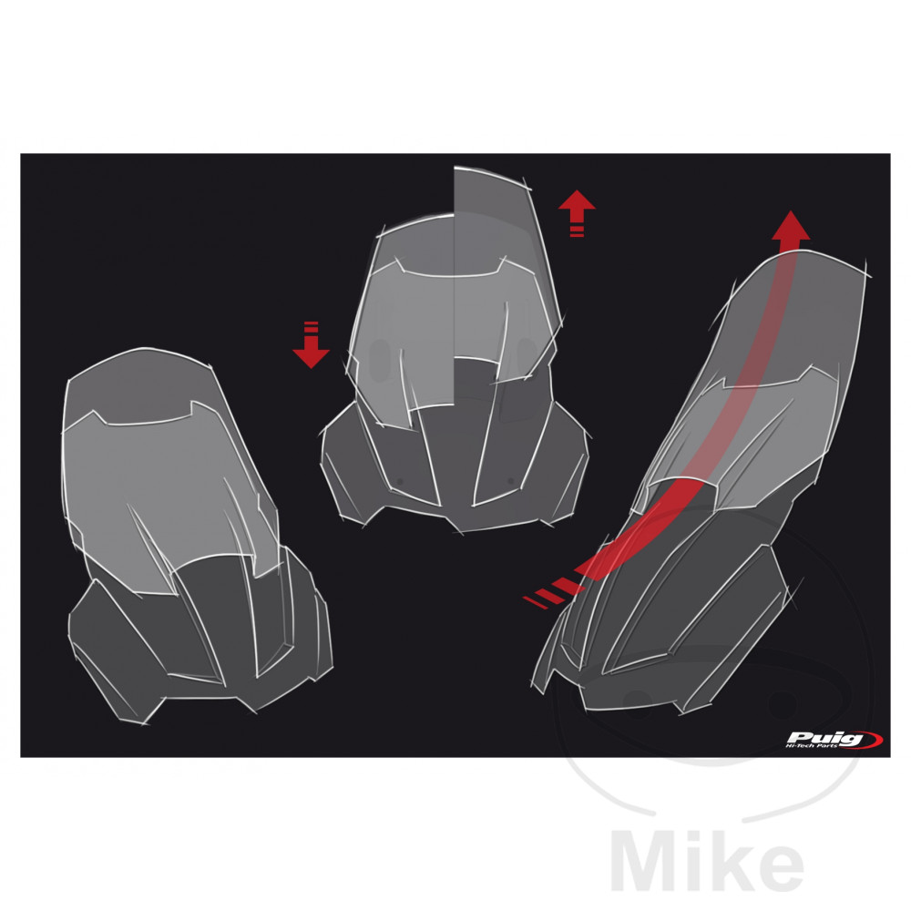 TOURING SCREEN NEW GENERATION PUIG – DARK NextPart.dk Reservedele Motorcykler touring Sport Racing Atv Oliefilter Luftfilter Bremseklodser Bremseskive Tændrør Kædekit Dæk TOURING SCREEN NEW GENERATION PUIG - DARK