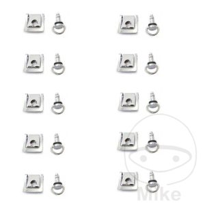 FAIRING FASTENER DZUS 17MM SILVER JMP