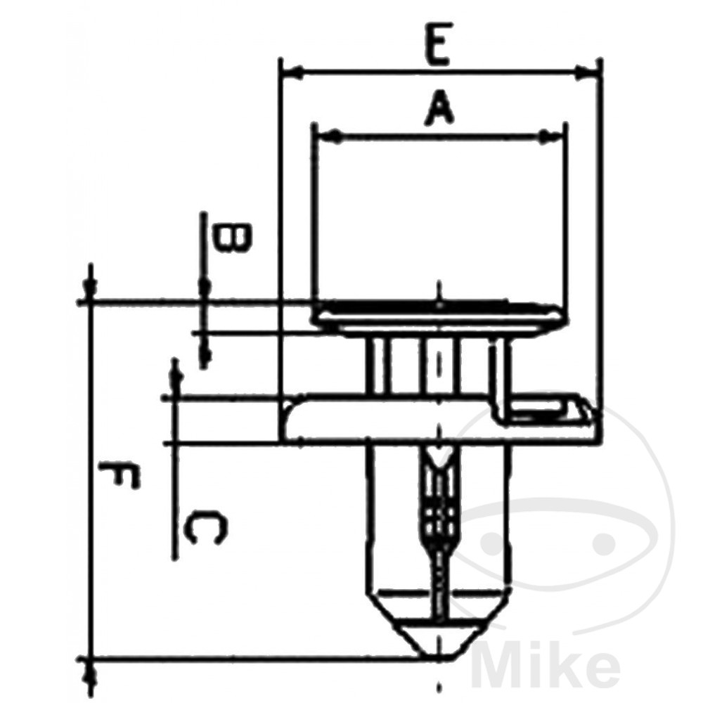 ROTATING PUSH RIVET PACK CONTAINS 10 PIECES NextPart.dk Reservedele Motorcykler touring Sport Racing Atv Oliefilter Luftfilter Bremseklodser Bremseskive Tændrør Kædekit Dæk ROTATING PUSH RIVET PACK CONTAINS 10 PIECES