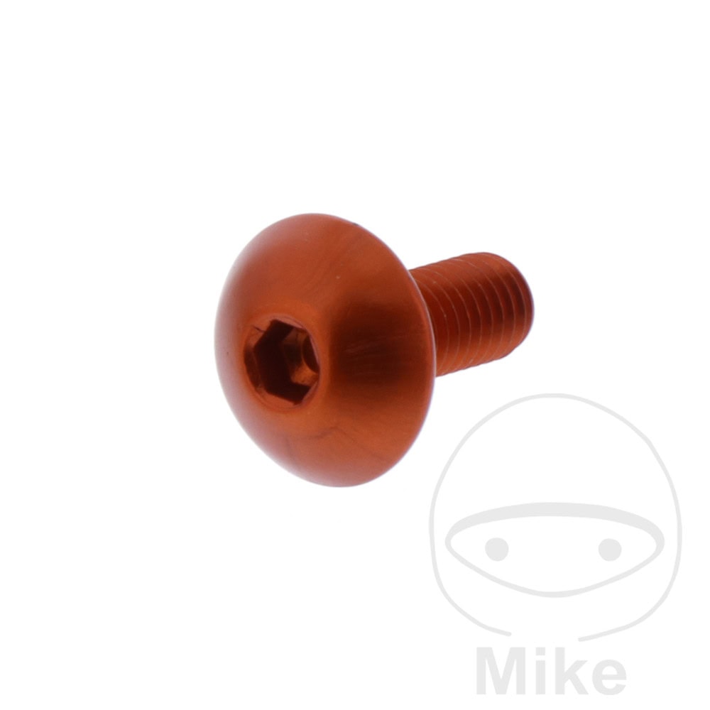 DOME HEAD BOLT JMP BOLT M5X0.8MM 12MM ALU ORANGE NextPart.dk Reservedele Motorcykler touring Sport Racing Atv Oliefilter Luftfilter Bremseklodser Bremseskive Tændrør Kædekit Dæk DOME HEAD BOLT JMP BOLT M5X0.8MM 12MM ALU ORANGE