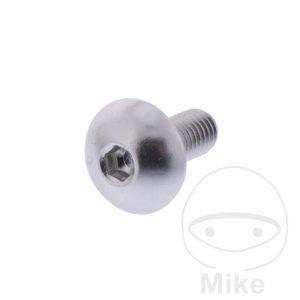 DOME HEAD BOLT JMP BOLT M5X0.8MM 12MM ALUMINIUM SILVER NextPart.dk Reservedele Motorcykler touring Sport Racing Atv Oliefilter Luftfilter Bremseklodser Bremseskive Tændrør Kædekit Dæk DOME HEAD BOLT JMP BOLT M5X0.8MM 12MM ALUMINIUM SILVER