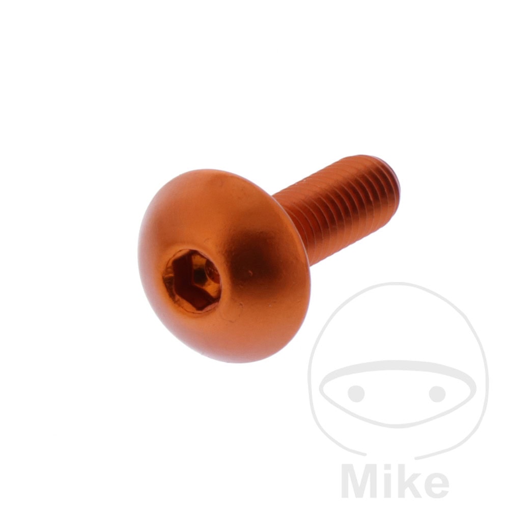 DOME HEAD BOLT JMP BOLT M5X0.8MM 16MM ALU ORANGE NextPart.dk Reservedele Motorcykler touring Sport Racing Atv Oliefilter Luftfilter Bremseklodser Bremseskive Tændrør Kædekit Dæk DOME HEAD BOLT JMP BOLT M5X0.8MM 16MM ALU ORANGE