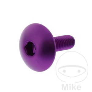 DOME HEAD BOLT JMP BOLT M5X0.8MM 16MM ALUMINIUM PURPLE NextPart.dk Reservedele Motorcykler touring Sport Racing Atv Oliefilter Luftfilter Bremseklodser Bremseskive Tændrør Kædekit Dæk DOME HEAD BOLT JMP BOLT M5X0.8MM 16MM ALUMINIUM PURPLE
