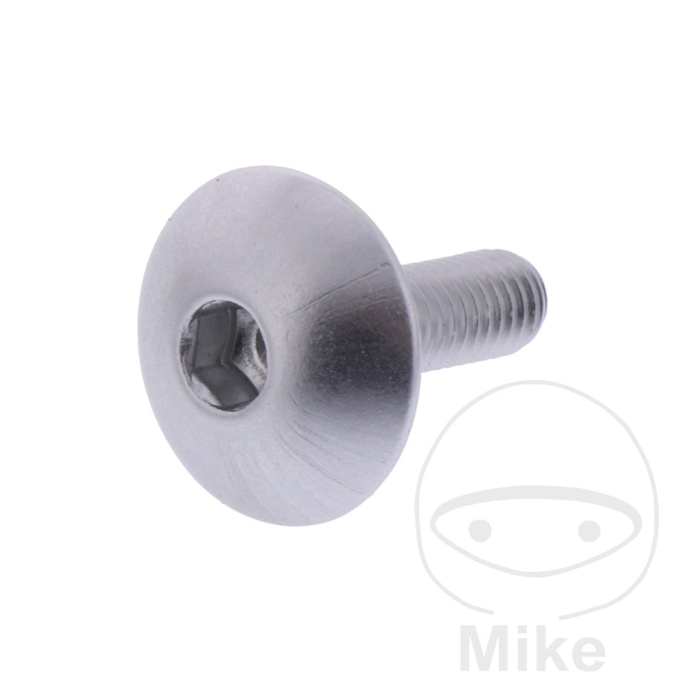 DOME HEAD BOLT JMP BOLT M5X0.8MM 16MM ALUMINIUM SILVER NextPart.dk Reservedele Motorcykler touring Sport Racing Atv Oliefilter Luftfilter Bremseklodser Bremseskive Tændrør Kædekit Dæk DOME HEAD BOLT JMP BOLT M5X0.8MM 16MM ALUMINIUM SILVER