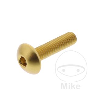 DOME HEAD BOLT JMP BOLT M5X0.8MM 20MM ALUMINIUM GOLD NextPart.dk Reservedele Motorcykler touring Sport Racing Atv Oliefilter Luftfilter Bremseklodser Bremseskive Tændrør Kædekit Dæk DOME HEAD BOLT JMP BOLT M5X0.8MM 20MM ALUMINIUM GOLD
