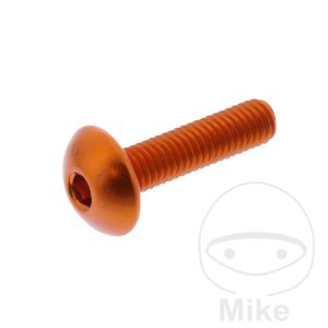 DOME HEAD BOLT JMP BOLT M5X0.8MM 20MM ALU ORANGE NextPart.dk Reservedele Motorcykler touring Sport Racing Atv Oliefilter Luftfilter Bremseklodser Bremseskive Tændrør Kædekit Dæk DOME HEAD BOLT JMP BOLT M5X0.8MM 20MM ALU ORANGE