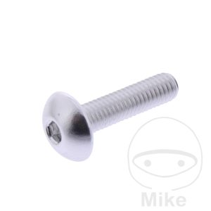 DOME HEAD BOLT JMP BOLT M5X0.8MM 20MM ALUMINIUM SILVER NextPart.dk Reservedele Motorcykler touring Sport Racing Atv Oliefilter Luftfilter Bremseklodser Bremseskive Tændrør Kædekit Dæk DOME HEAD BOLT JMP BOLT M5X0.8MM 20MM ALUMINIUM SILVER