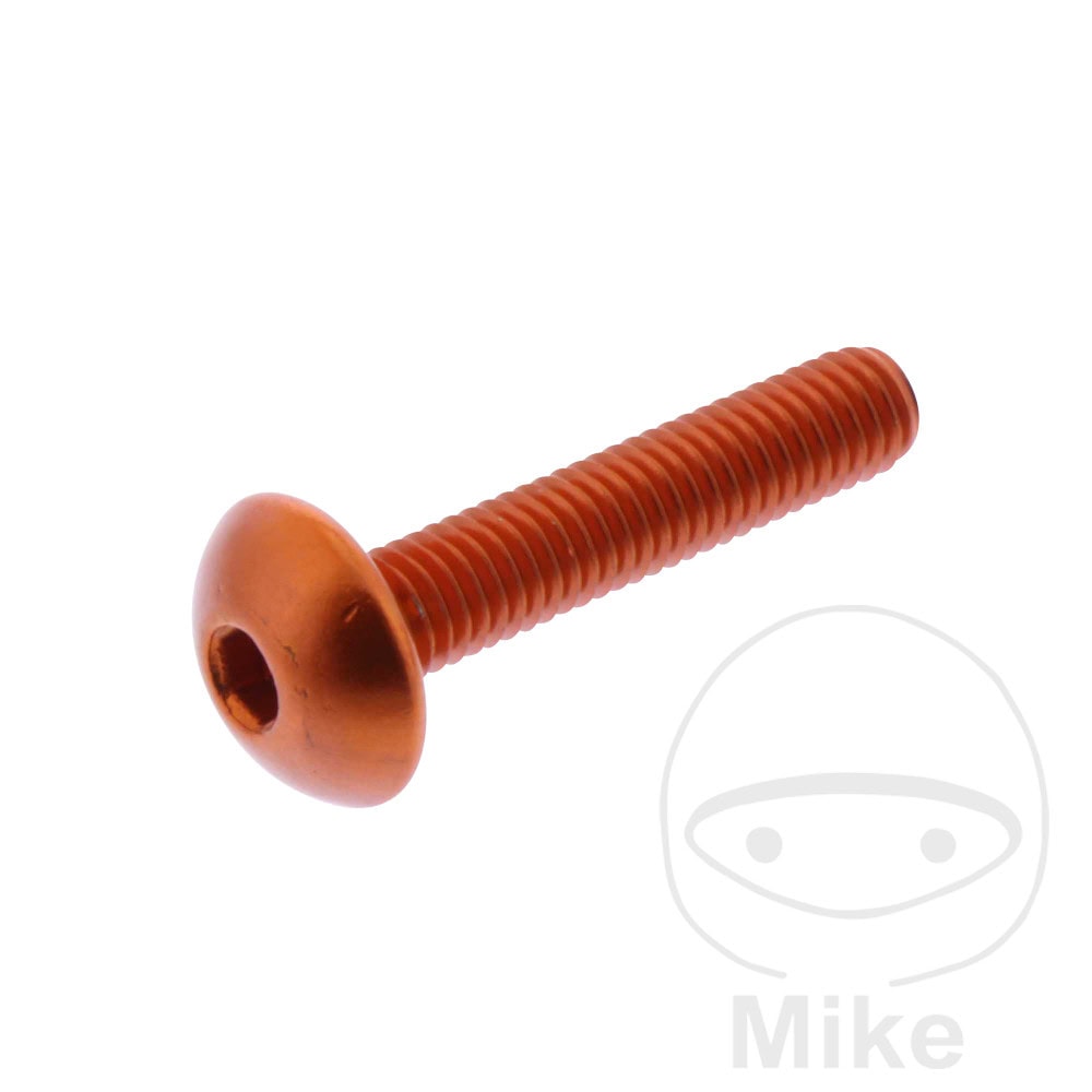 DOME HEAD BOLT JMP BOLT M5X0.8MM 25MM ALU ORANGE NextPart.dk Reservedele Motorcykler touring Sport Racing Atv Oliefilter Luftfilter Bremseklodser Bremseskive Tændrør Kædekit Dæk DOME HEAD BOLT JMP BOLT M5X0.8MM 25MM ALU ORANGE