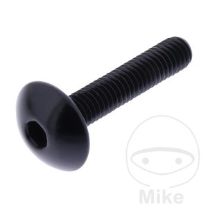 DOME HEAD BOLT JMP BOLT M6X1.00MM 30MM ALUMINIUM BLACK NextPart.dk Reservedele Motorcykler touring Sport Racing Atv Oliefilter Luftfilter Bremseklodser Bremseskive Tændrør Kædekit Dæk DOME HEAD BOLT JMP BOLT M6X1.00MM 30MM ALUMINIUM BLACK