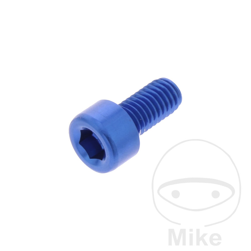 HEX SOCKET CAP SCREW JMP BOLT M5X0.8MM 10MM ALUMINIUM BLUE NextPart.dk Reservedele Motorcykler touring Sport Racing Atv Oliefilter Luftfilter Bremseklodser Bremseskive Tændrør Kædekit Dæk HEX SOCKET CAP SCREW JMP BOLT M5X0.8MM 10MM ALUMINIUM BLUE