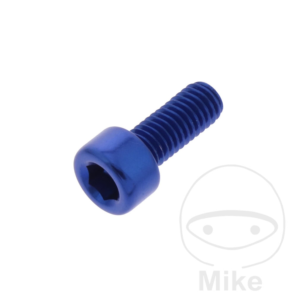 HEX SOCKET CAP SCREW JMP BOLT M5X0.8MM 12MM ALUMINIUM BLUE NextPart.dk Reservedele Motorcykler touring Sport Racing Atv Oliefilter Luftfilter Bremseklodser Bremseskive Tændrør Kædekit Dæk HEX SOCKET CAP SCREW JMP BOLT M5X0.8MM 12MM ALUMINIUM BLUE
